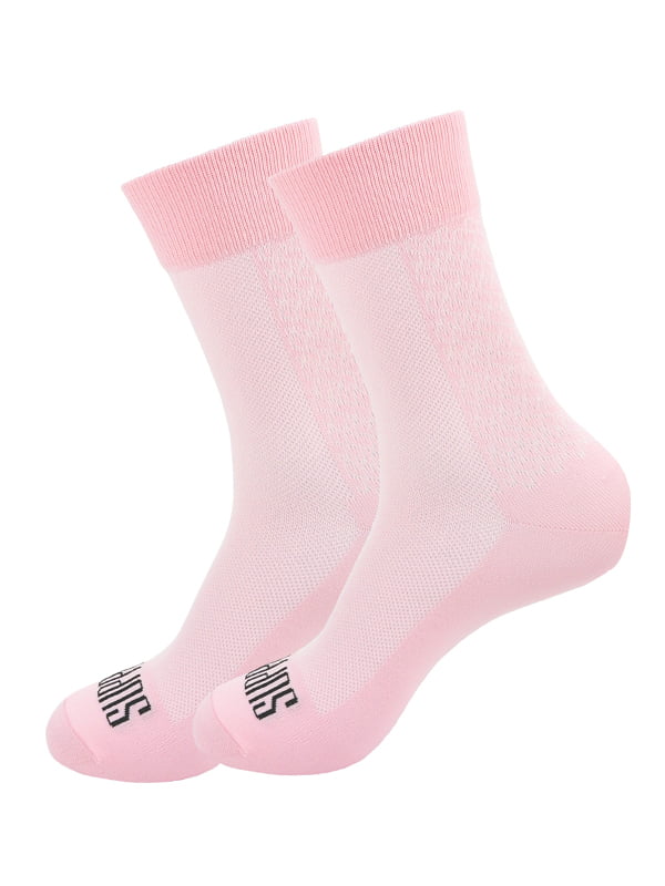 Support S-Light Pink Cycling Socks