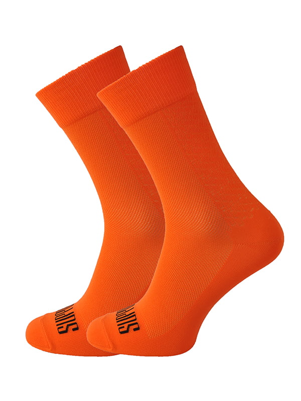 Support S-Light Orange Cycling Socks