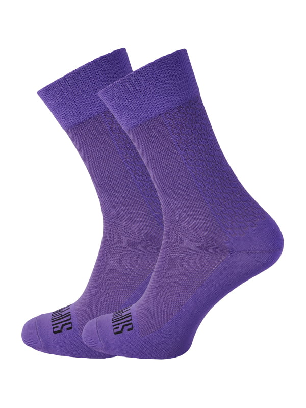 Support S-Light Purple Cycling Socks