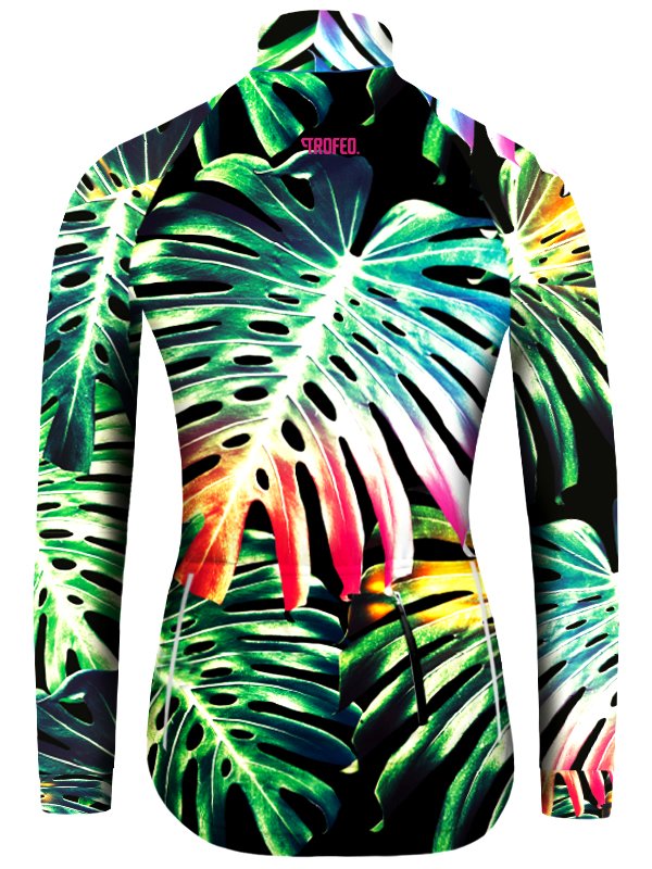 ZeroWind Women's Cycling Jacket/Thermo Jersey Tropical Zen