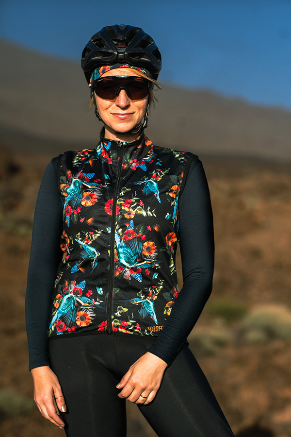 ZeroWind Women's Cycling Vest  Kingfisher