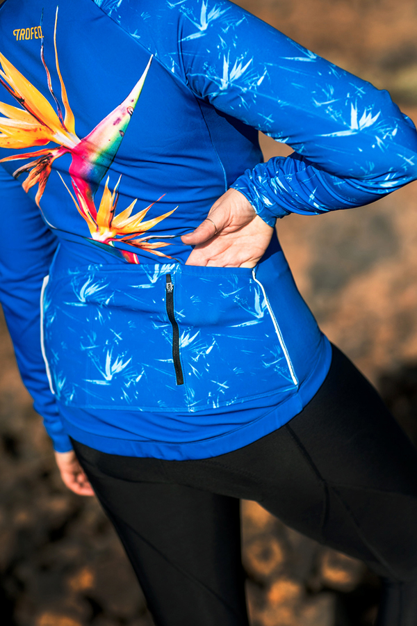ZeroWind Women's Cycling Jacket/Thermo FlowerBird