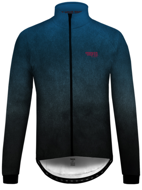 ZeroWind Men's Cycling Jacket/Thermo Jersey Deep Night
